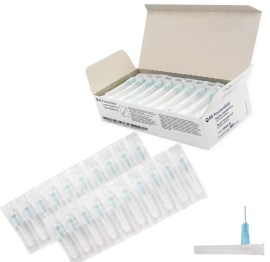 Agulha Hipodérmica Descartável 25 X 0,60 Mm (Azul) 23G X 1” - 100 Unid - BD